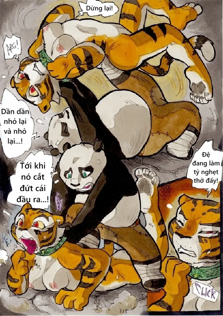 HentaiVN.net - Ảnh 15 - Better late than never (Kungfu Panda) - Chap 4.1