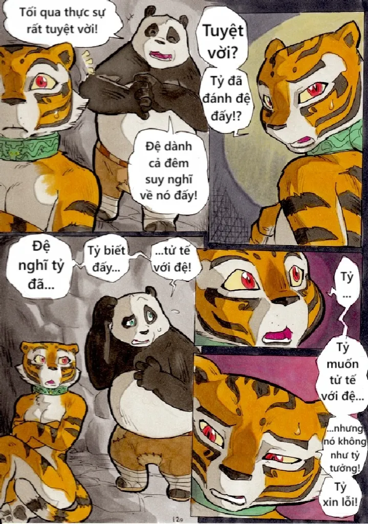 HentaiVN.net - Ảnh 20 - Better late than never (Kungfu Panda) - Chap 4.1