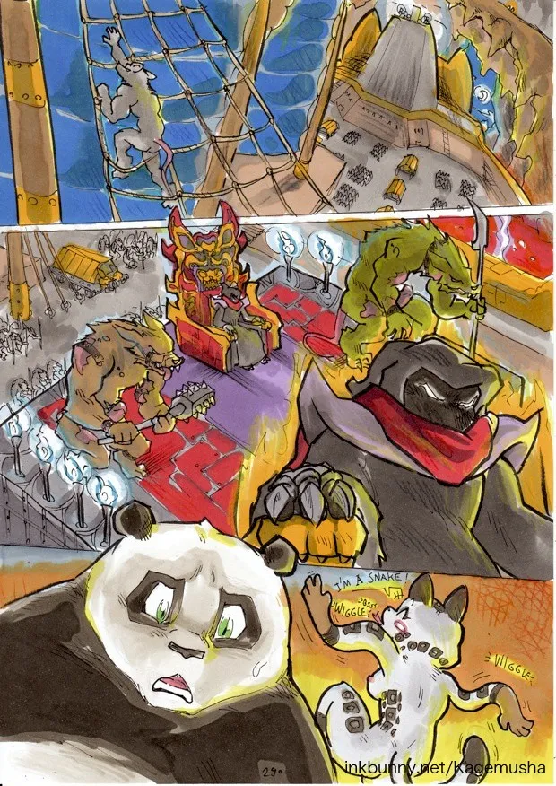 HentaiVN.net - Ảnh 43 - Better late than never (Kungfu Panda) - Chap 8.1