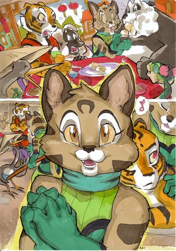 HentaiVN.net - Ảnh 8 - Better late than never (Kungfu Panda) - Chap 8.1
