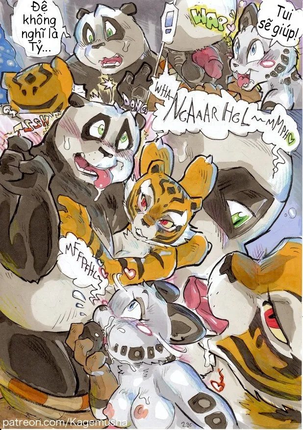HentaiVN.net - Ảnh 8 - Better late than never (Kungfu Panda) - Chap 8.2