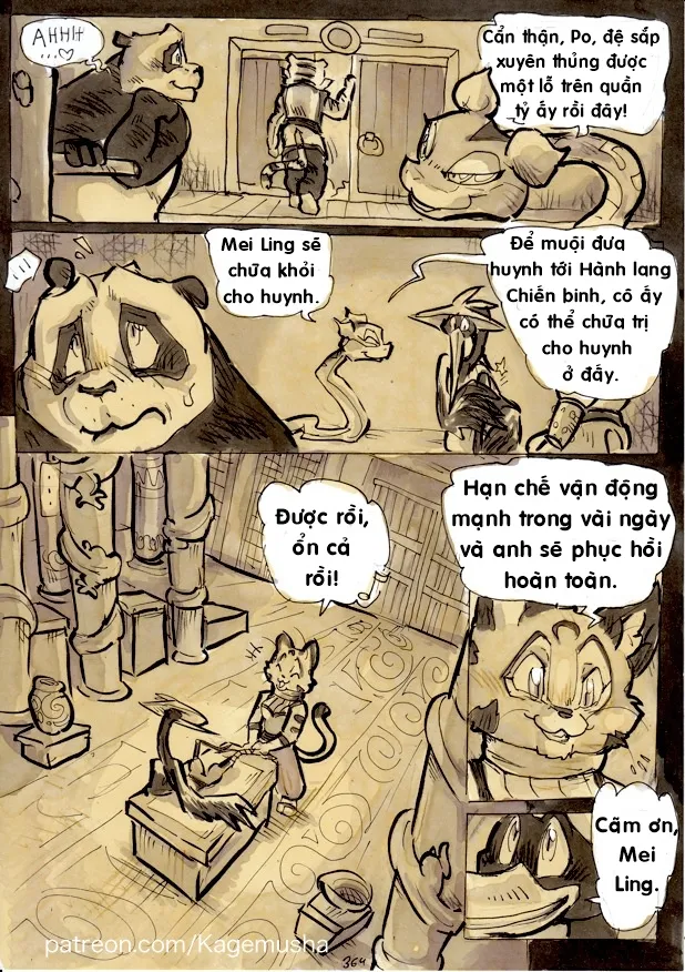 HentaiVN.net - Ảnh 5 - Better late than never (Kungfu Panda) - Chap 9.2