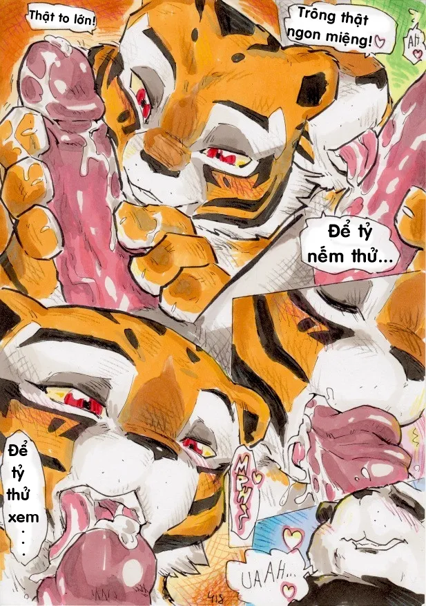 HentaiVN.net - Ảnh 21 - Better late than never (Kungfu Panda) - Chap 10.2 _ End