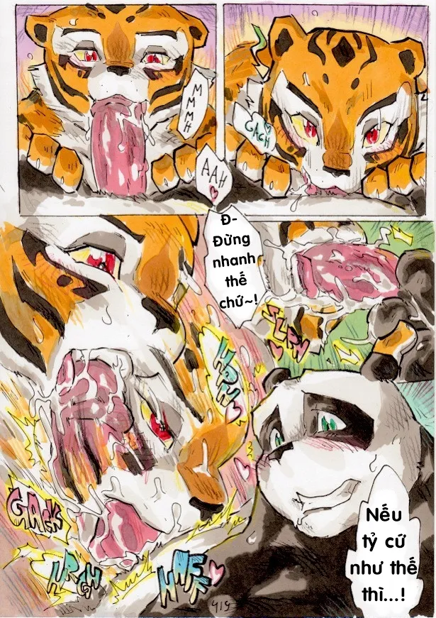 HentaiVN.net - Ảnh 22 - Better late than never (Kungfu Panda) - Chap 10.2 _ End
