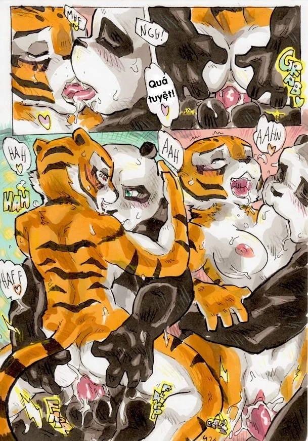 HentaiVN.net - Ảnh 29 - Better late than never (Kungfu Panda) - Chap 10.2 _ End