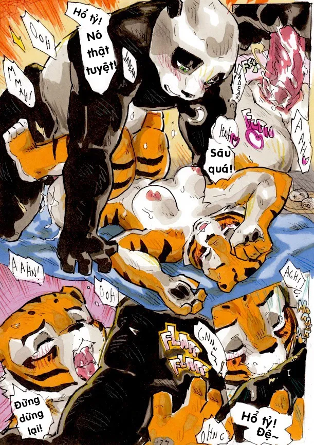 HentaiVN.net - Ảnh 32 - Better late than never (Kungfu Panda) - Chap 10.2 _ End