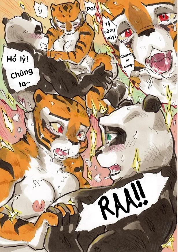 HentaiVN.net - Ảnh 46 - Better late than never (Kungfu Panda) - Chap 10.2 _ End
