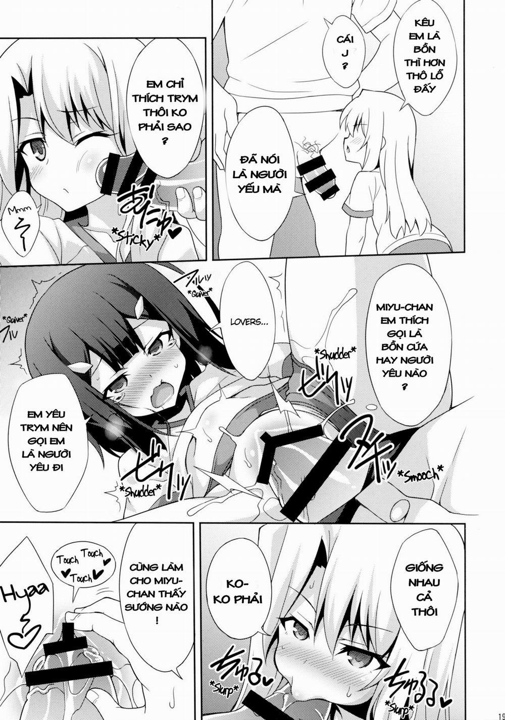 HentaiVN.net - Ảnh 19 - Kyuusei Maryoku Chuudoku 1-2-3-4 (Fate Kaleid Liner Prisma Illya) [Mana Poisoning 1-2-3-4] - Chap 2 Hạt giống Miyu nảy mầm