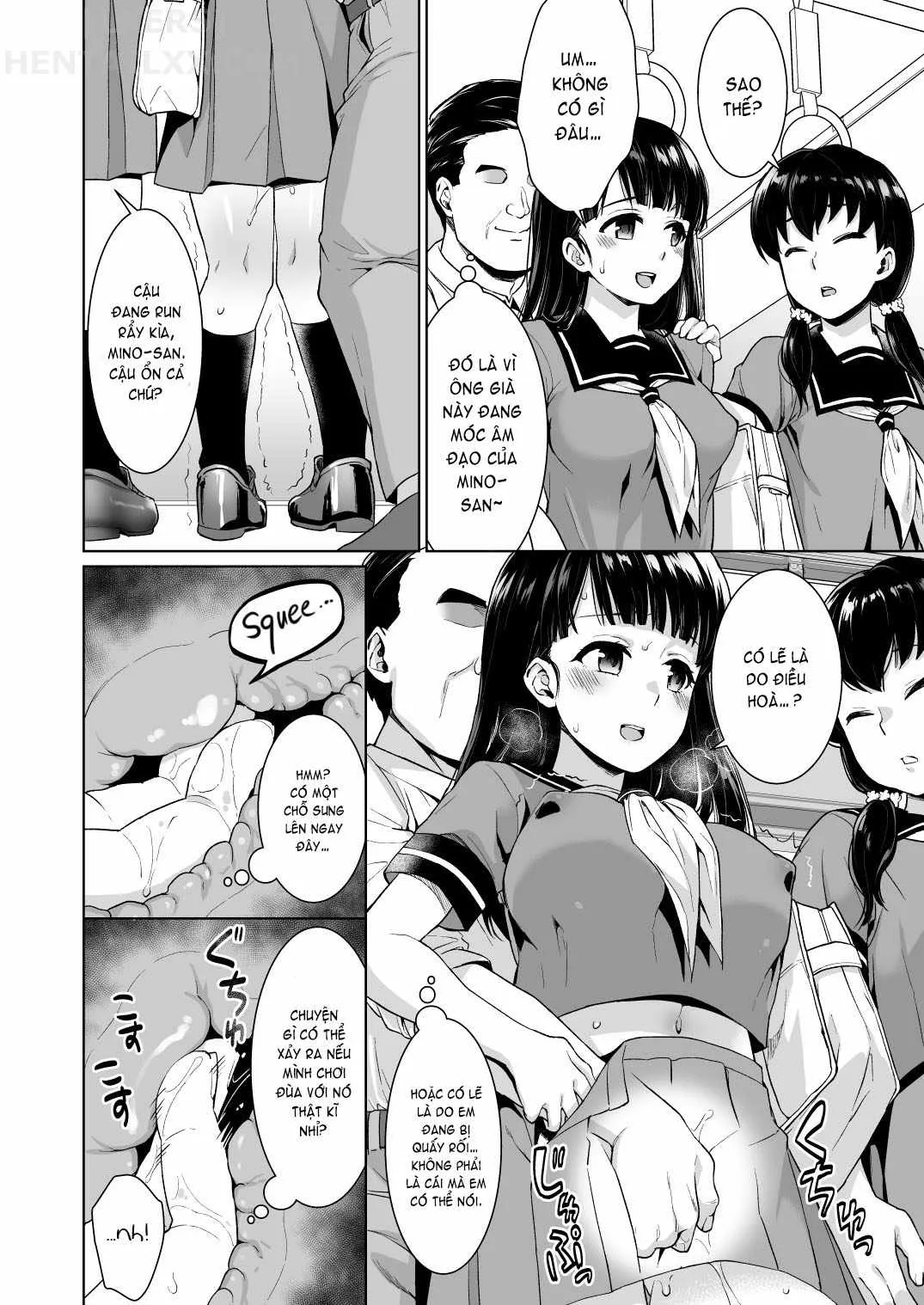 HentaiVN.net - Ảnh 13 - Iya Da To Ienai Jimikei Shoujo - Chap 4 - To Chikan Densha