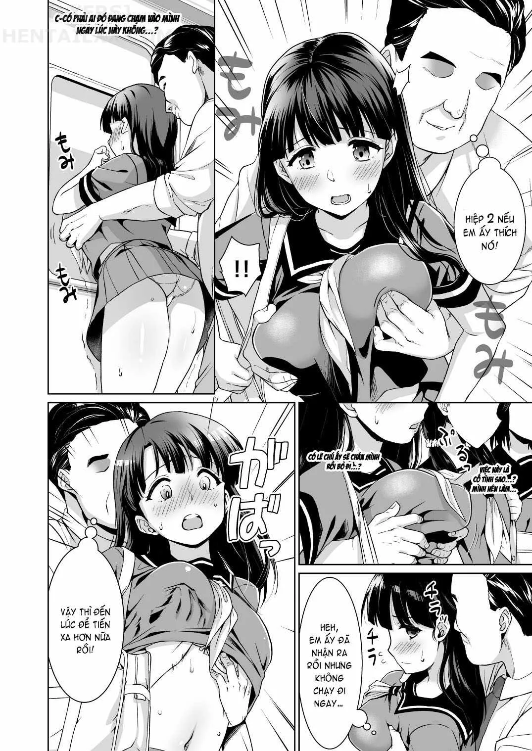 HentaiVN.net - Ảnh 9 - Iya Da To Ienai Jimikei Shoujo - Chap 4 - To Chikan Densha