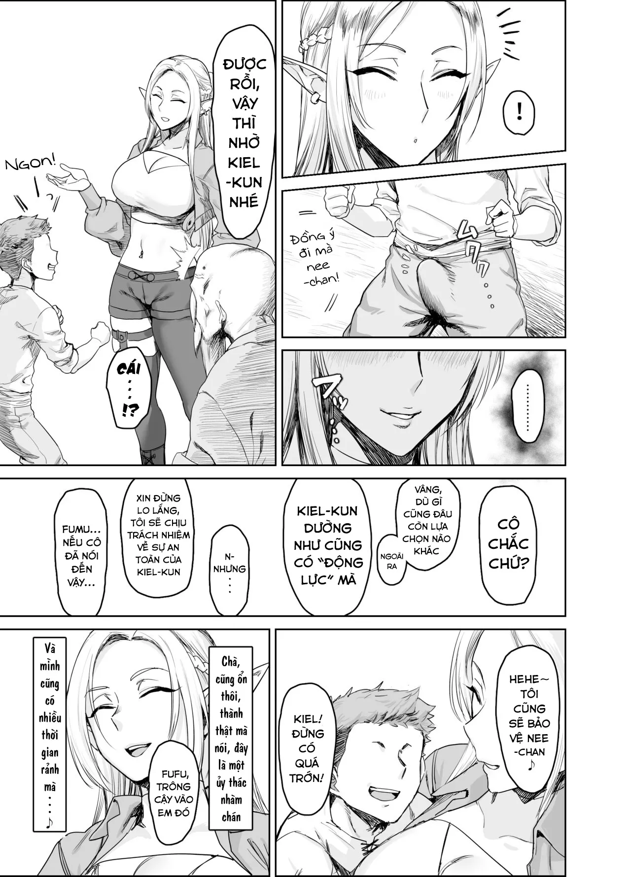 HentaiVN.net - Ảnh 6 - Vì có chút nhàm chán mà - Oneshot
