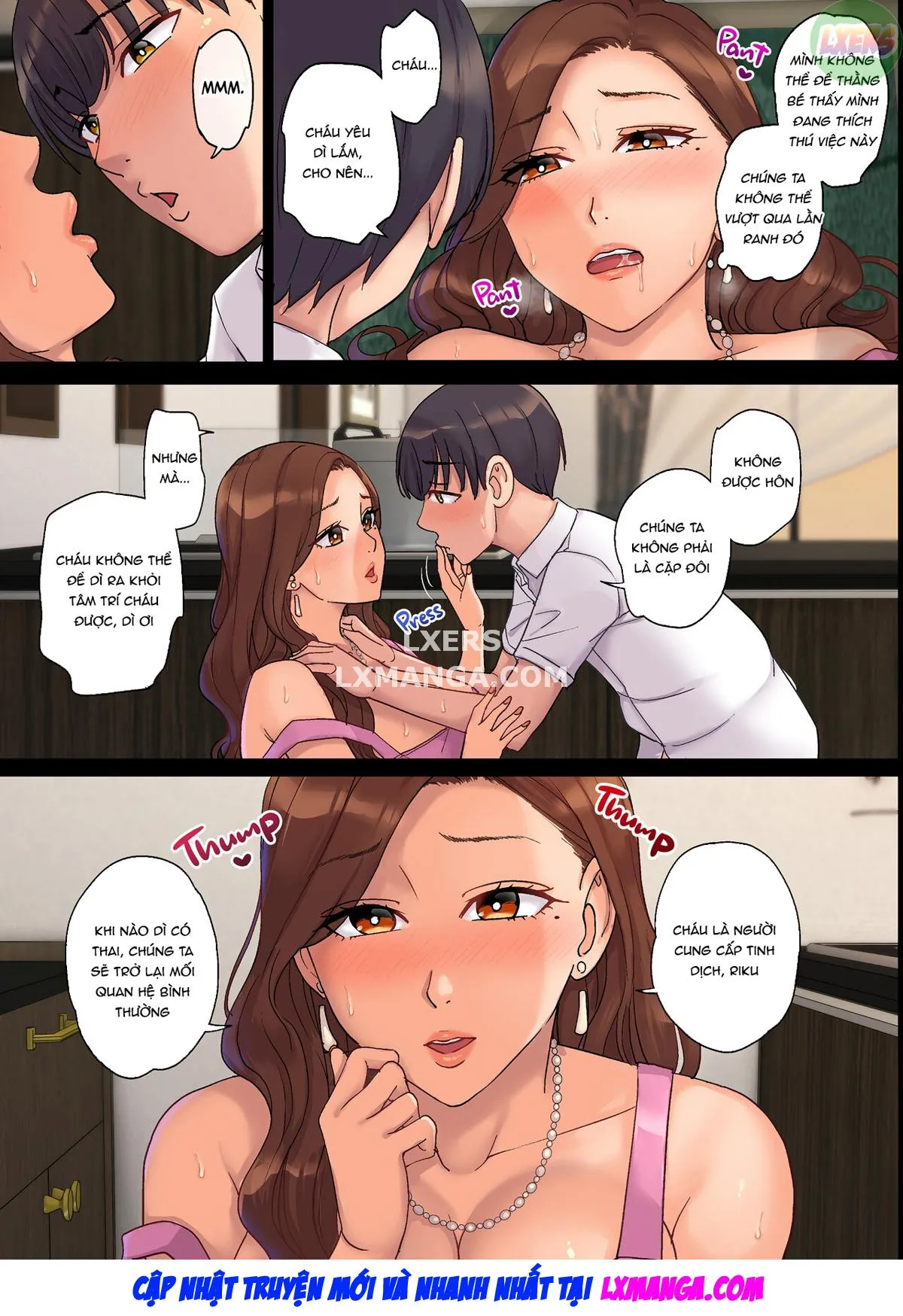 HentaiVN.net - Ảnh 33 - Oba no Ninshin. ~Boku ga Seishi Teikyousha ni Natta Wake~ - Chap 1