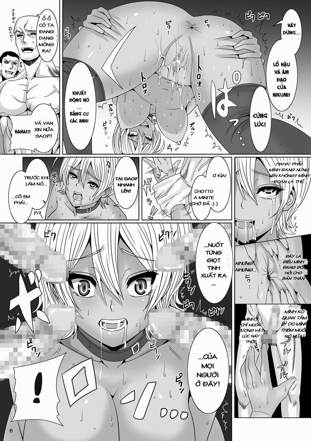 HentaiVN.net - Ảnh 6 - DP Nikumi's Tsunami Bukkake (Shokugeki no Soma) [Jump Tales 14 -Ni Ana Kushizashi Nikumi No Tairyou Jiru Bukkake Oagariyo; Gangbang Nikumi] - Oneshot