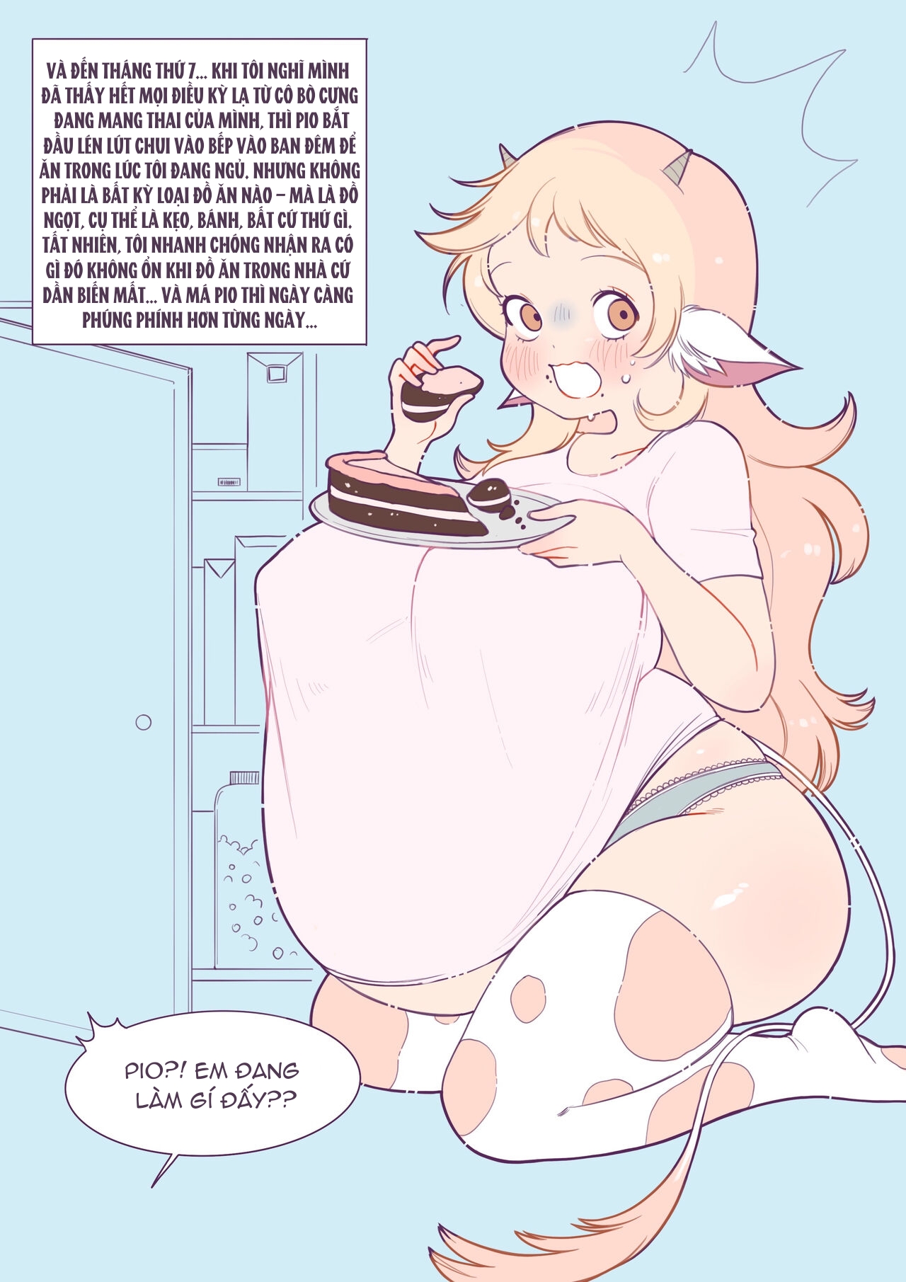 HentaiVN.net - Ảnh 13 - Adopting a Cow - Oneshot