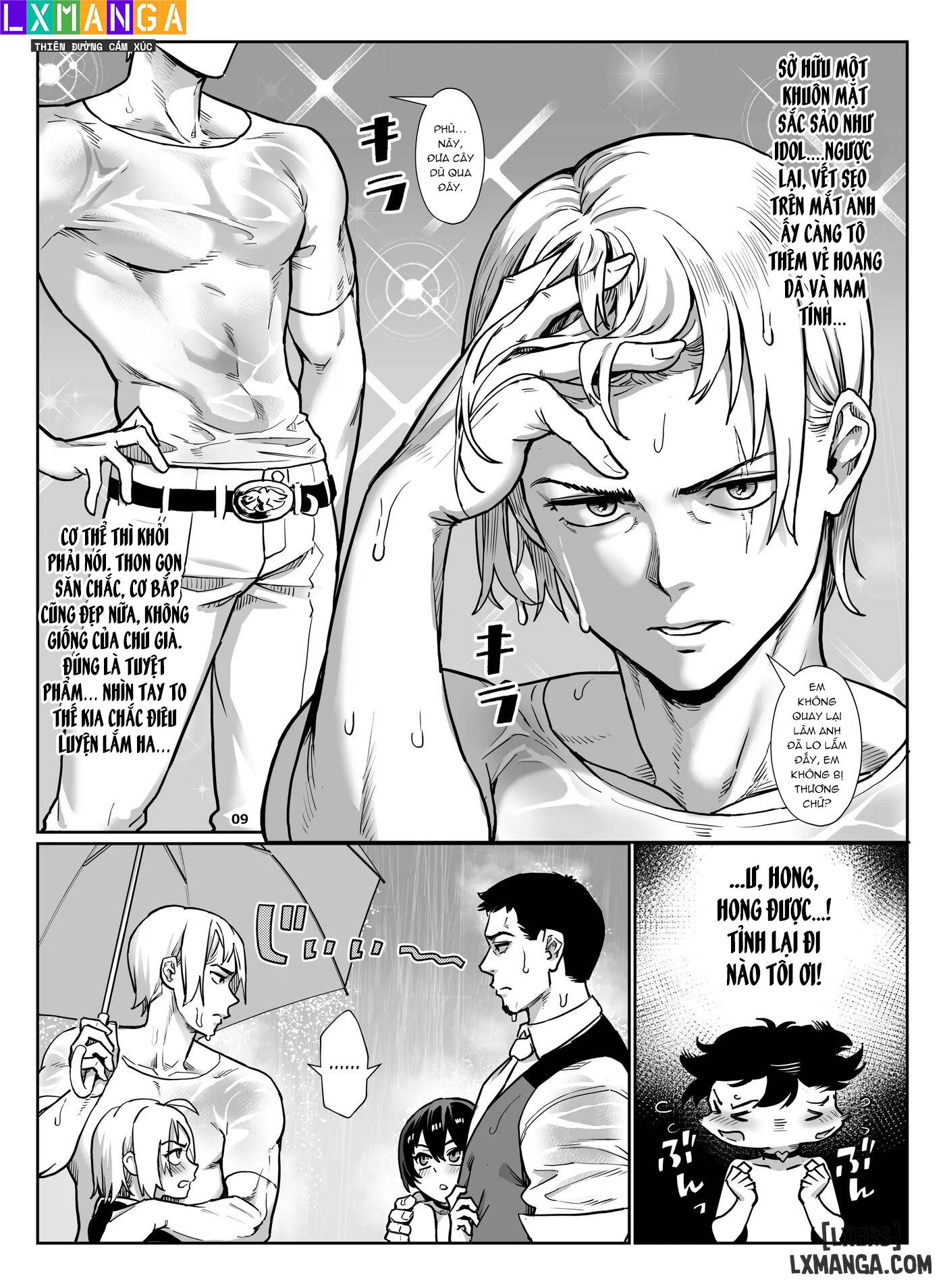 HentaiVN.net - Ảnh 12 - Slut boy in the tale of a man and a mysterious sissy boy 4 - Oneshot.