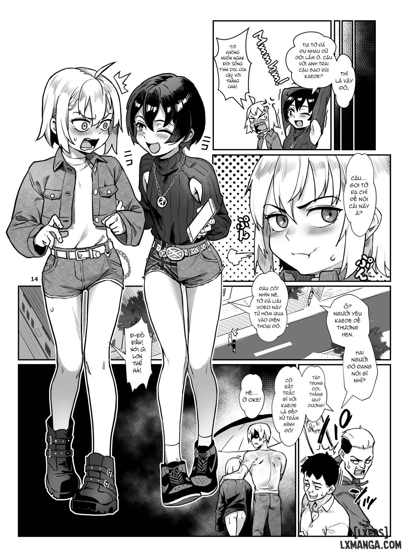 HentaiVN.net - Ảnh 17 - Slut boy in the tale of a man and a mysterious sissy boy 4 - Oneshot.