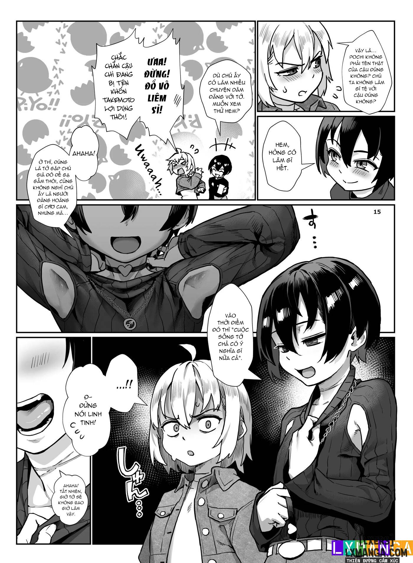 HentaiVN.net - Ảnh 18 - Slut boy in the tale of a man and a mysterious sissy boy 4 - Oneshot.
