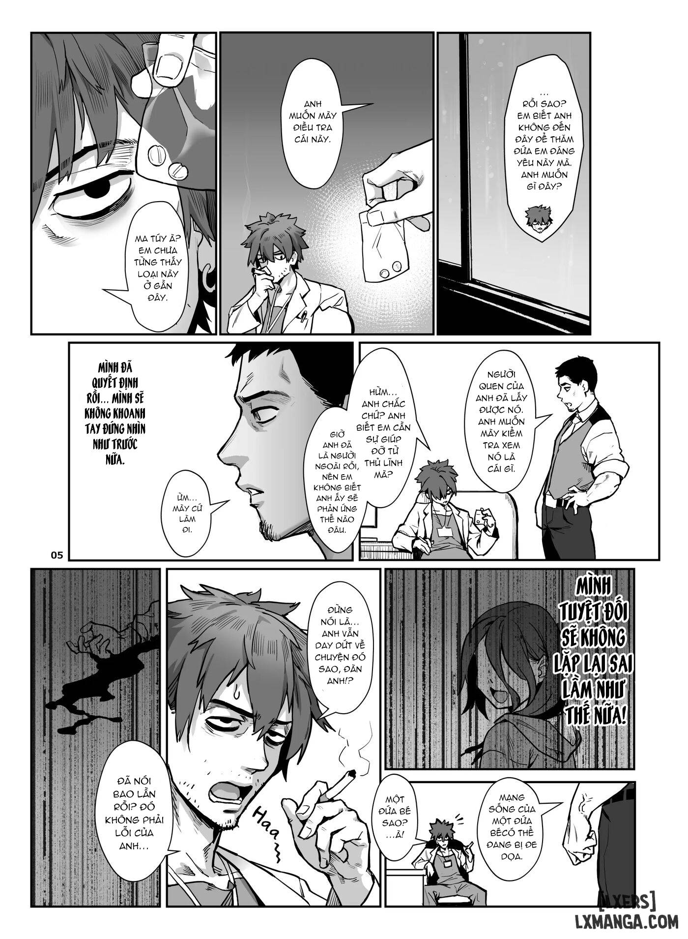 HentaiVN.net - Ảnh 8 - Slut boy in the tale of a man and a mysterious sissy boy 4 - Oneshot.