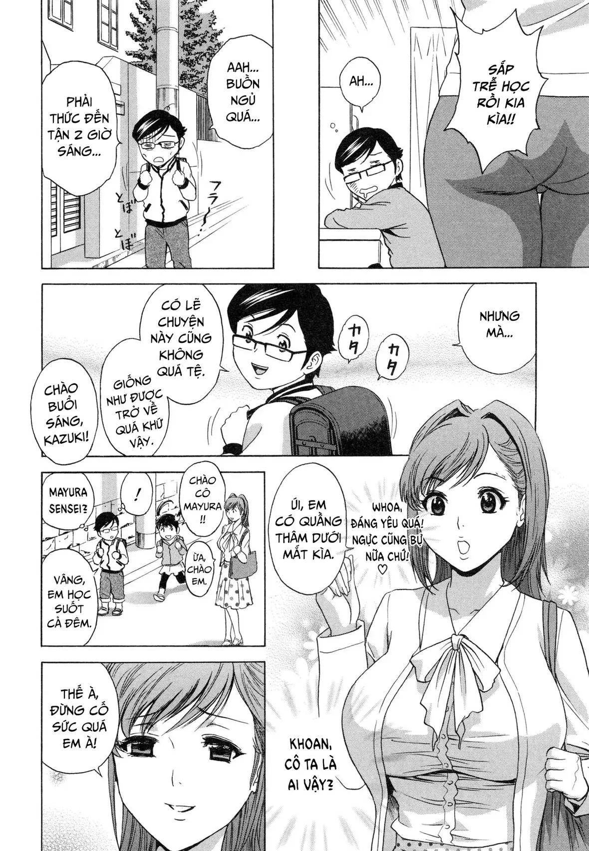 HentaiVN.net - Ảnh 13 - Trở thành một đứa trẻ và địt tất cả mọi người [Become a Kid and Have Sex All the Time; Ryoujoku!! Urechichi Paradise] - Chap 1