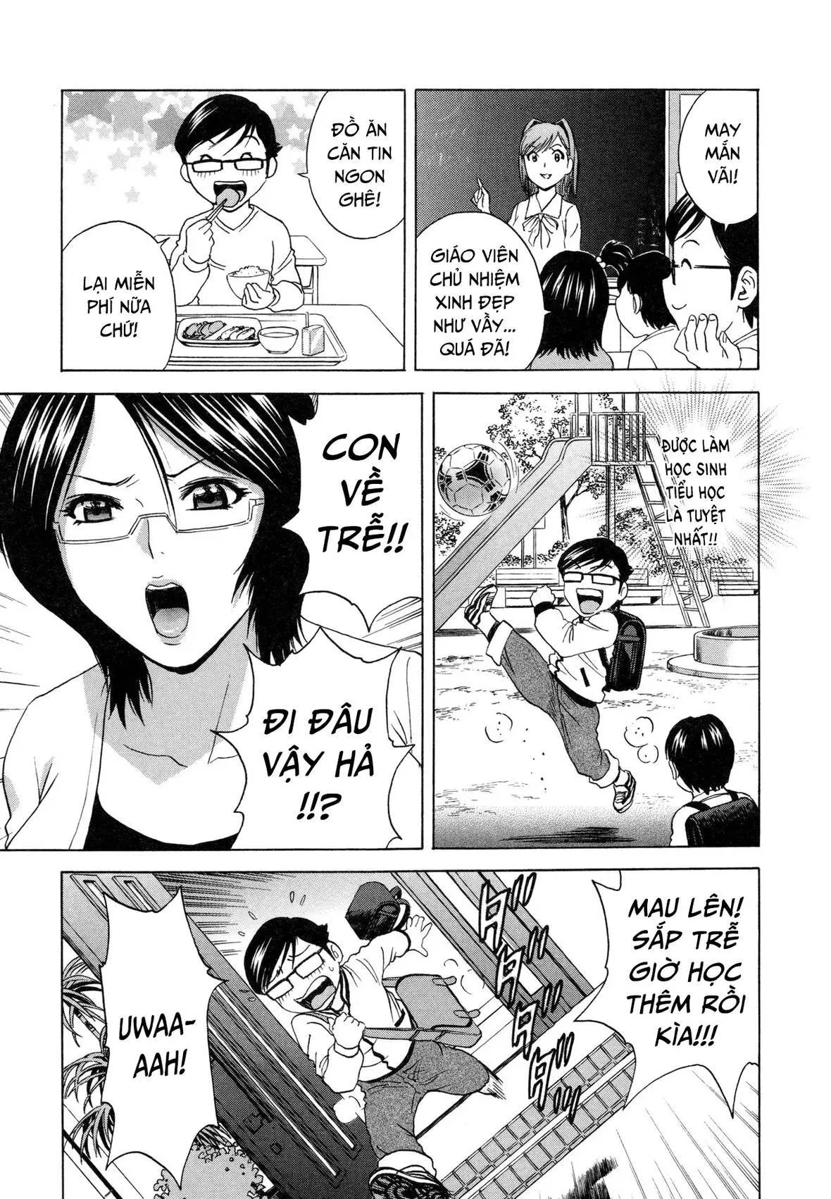 HentaiVN.net - Ảnh 14 - Trở thành một đứa trẻ và địt tất cả mọi người [Become a Kid and Have Sex All the Time; Ryoujoku!! Urechichi Paradise] - Chap 1