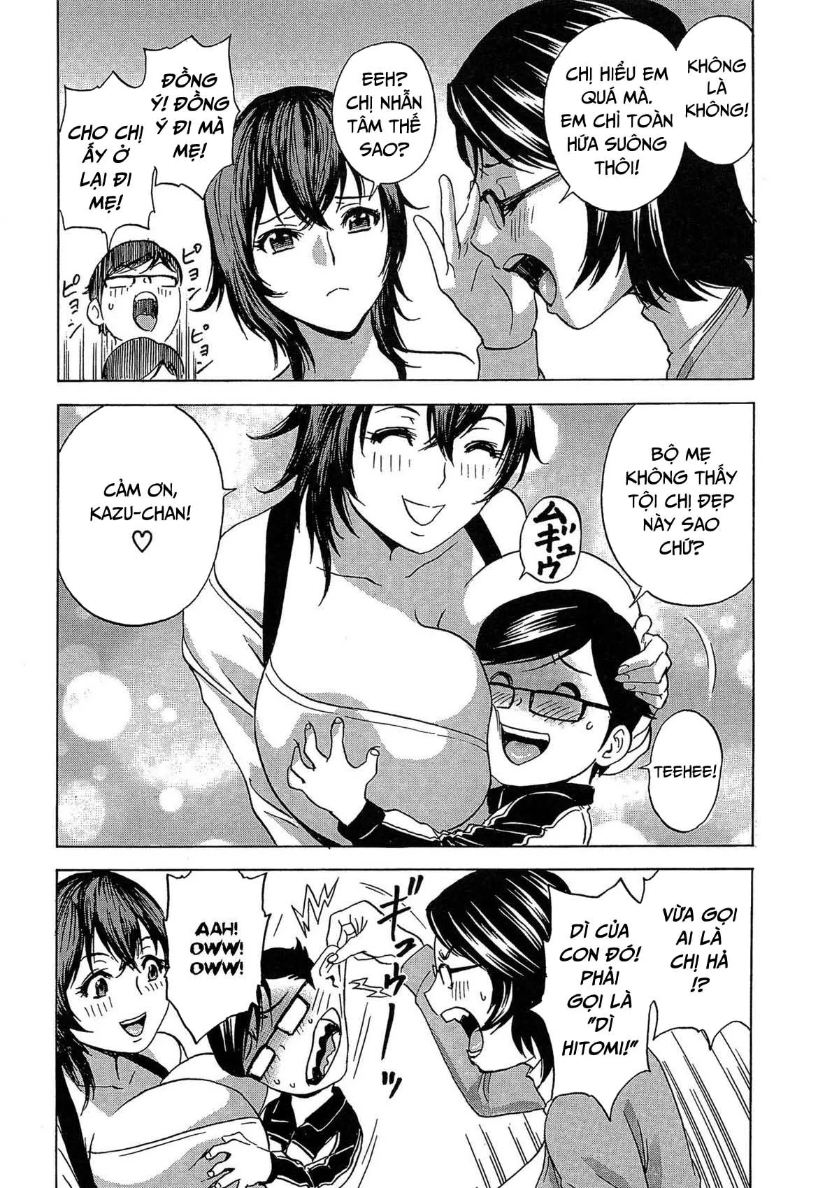 HentaiVN.net - Ảnh 5 - Trở thành một đứa trẻ và địt tất cả mọi người [Become a Kid and Have Sex All the Time; Ryoujoku!! Urechichi Paradise] - Chap 3
