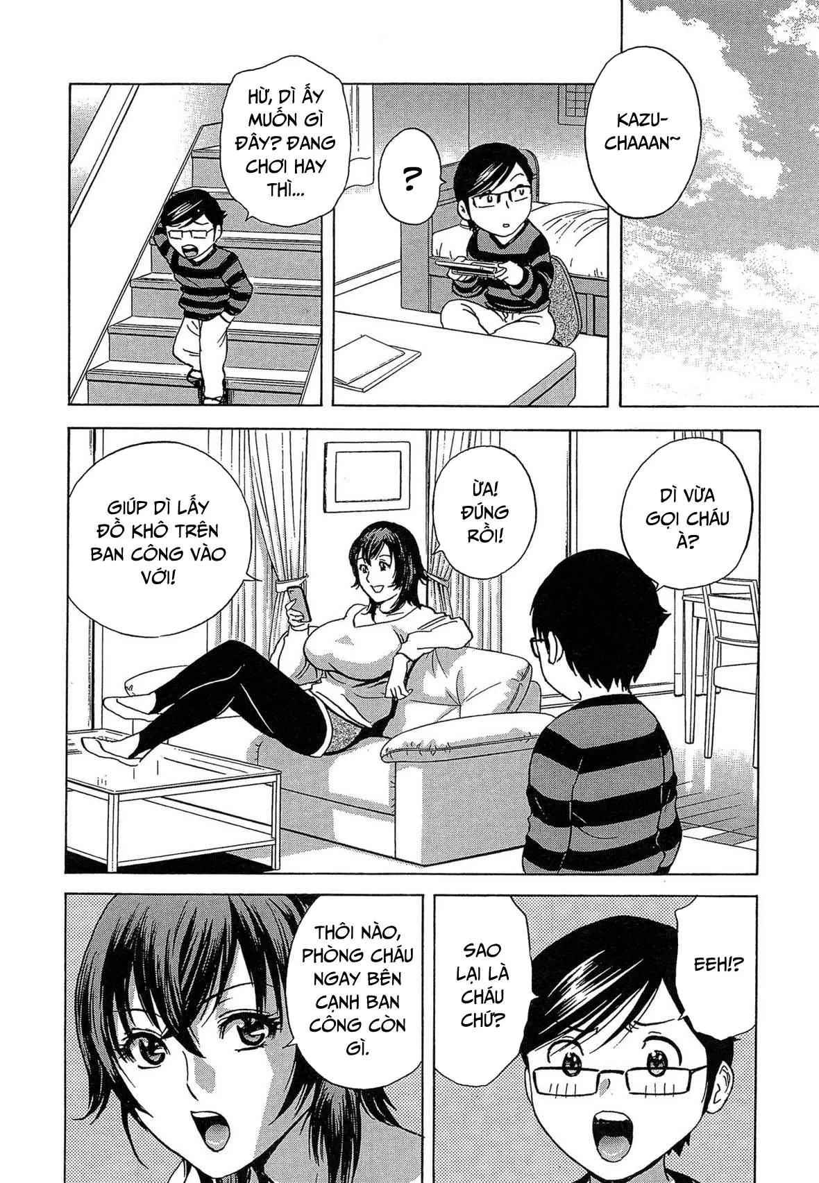 HentaiVN.net - Ảnh 7 - Trở thành một đứa trẻ và địt tất cả mọi người [Become a Kid and Have Sex All the Time; Ryoujoku!! Urechichi Paradise] - Chap 3