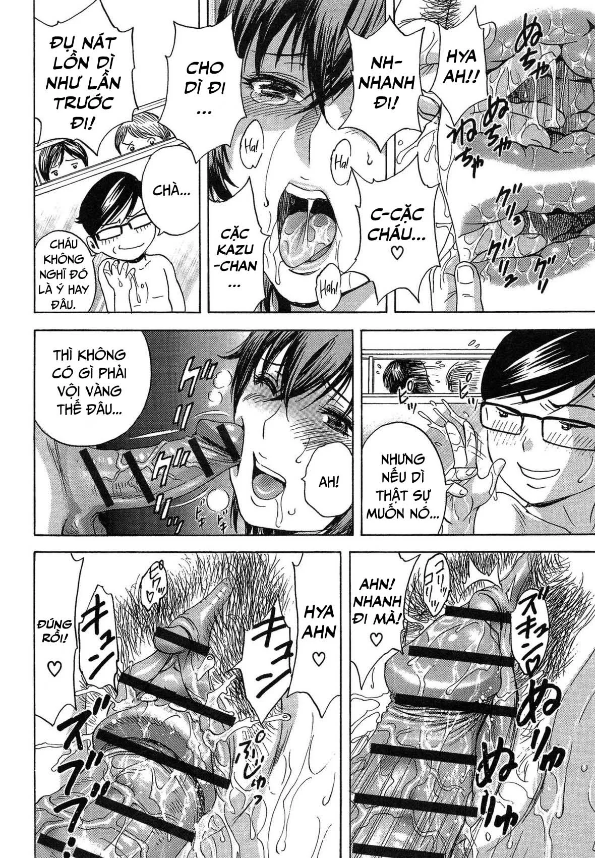 HentaiVN.net - Ảnh 15 - Trở thành một đứa trẻ và địt tất cả mọi người [Become a Kid and Have Sex All the Time; Ryoujoku!! Urechichi Paradise] - Chap 4