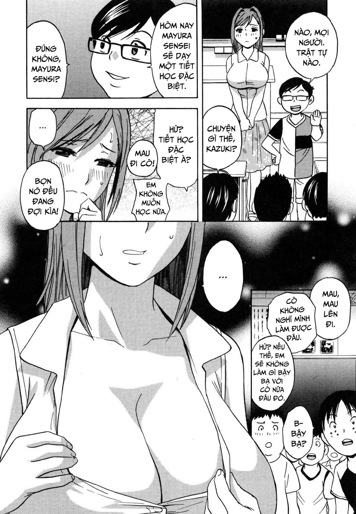 HentaiVN.net - Ảnh 25 - Trở thành một đứa trẻ và địt tất cả mọi người [Become a Kid and Have Sex All the Time; Ryoujoku!! Urechichi Paradise] - Chap 6