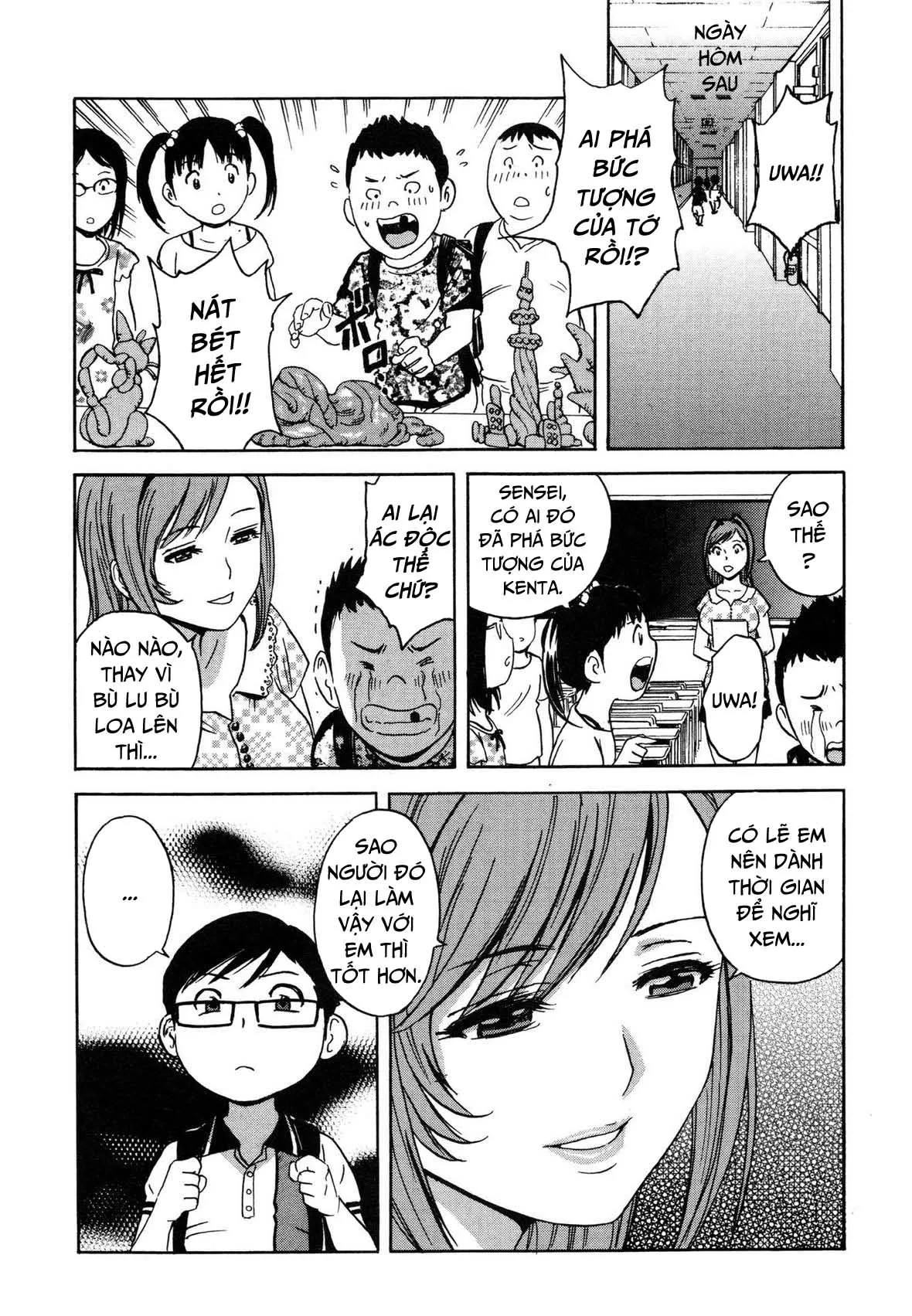 HentaiVN.net - Ảnh 8 - Trở thành một đứa trẻ và địt tất cả mọi người [Become a Kid and Have Sex All the Time; Ryoujoku!! Urechichi Paradise] - Chap 6