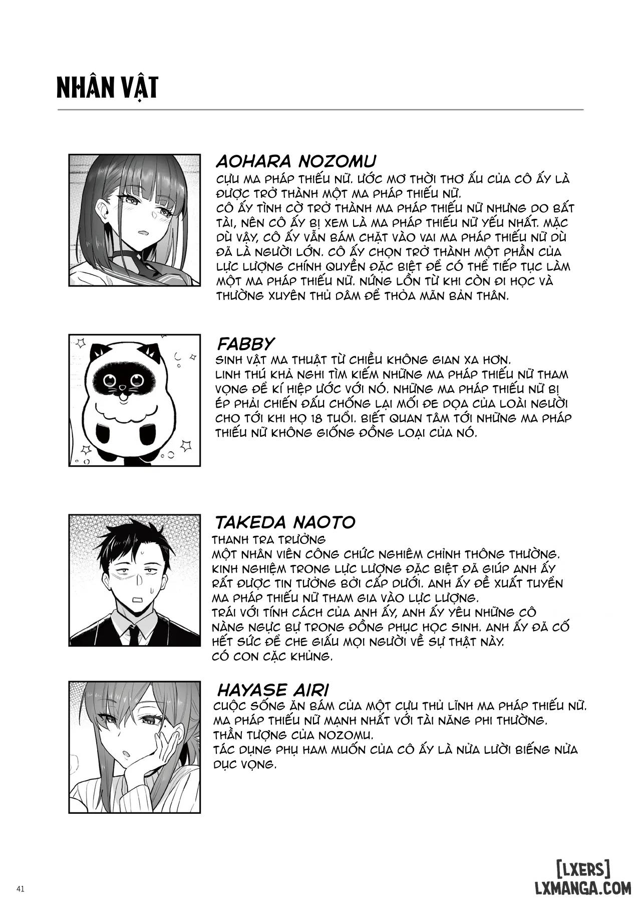 HentaiVN.net - Ảnh 41 - Moto Mahou Shoujo no Shigoto Hanashi Ao Zenjitsutan - Oneshot.