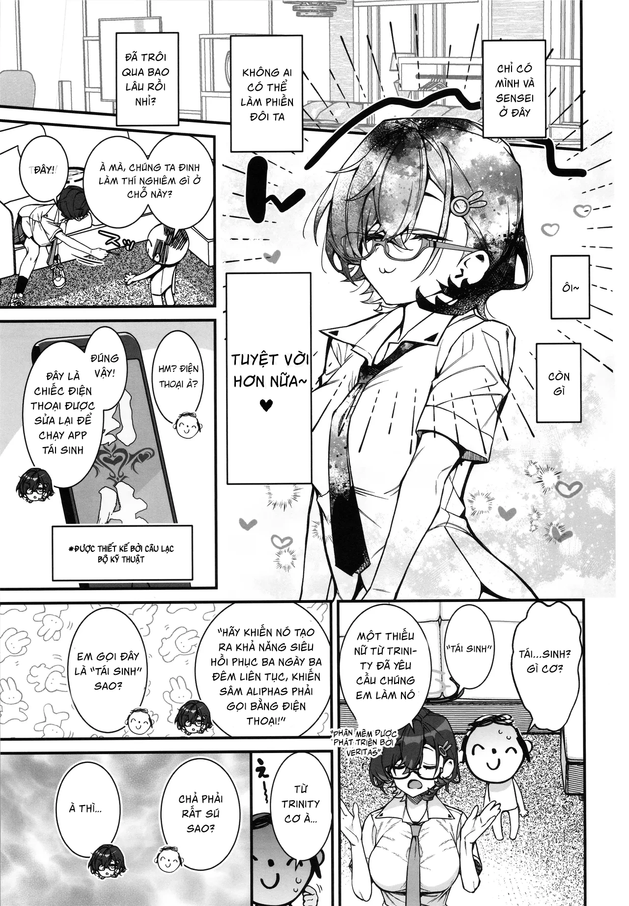 HentaiVN.net - Ảnh 6 - Câu chuyện về việc Chihiro dụ sensei đi giải lao sau giờ học - Sếch gái IT