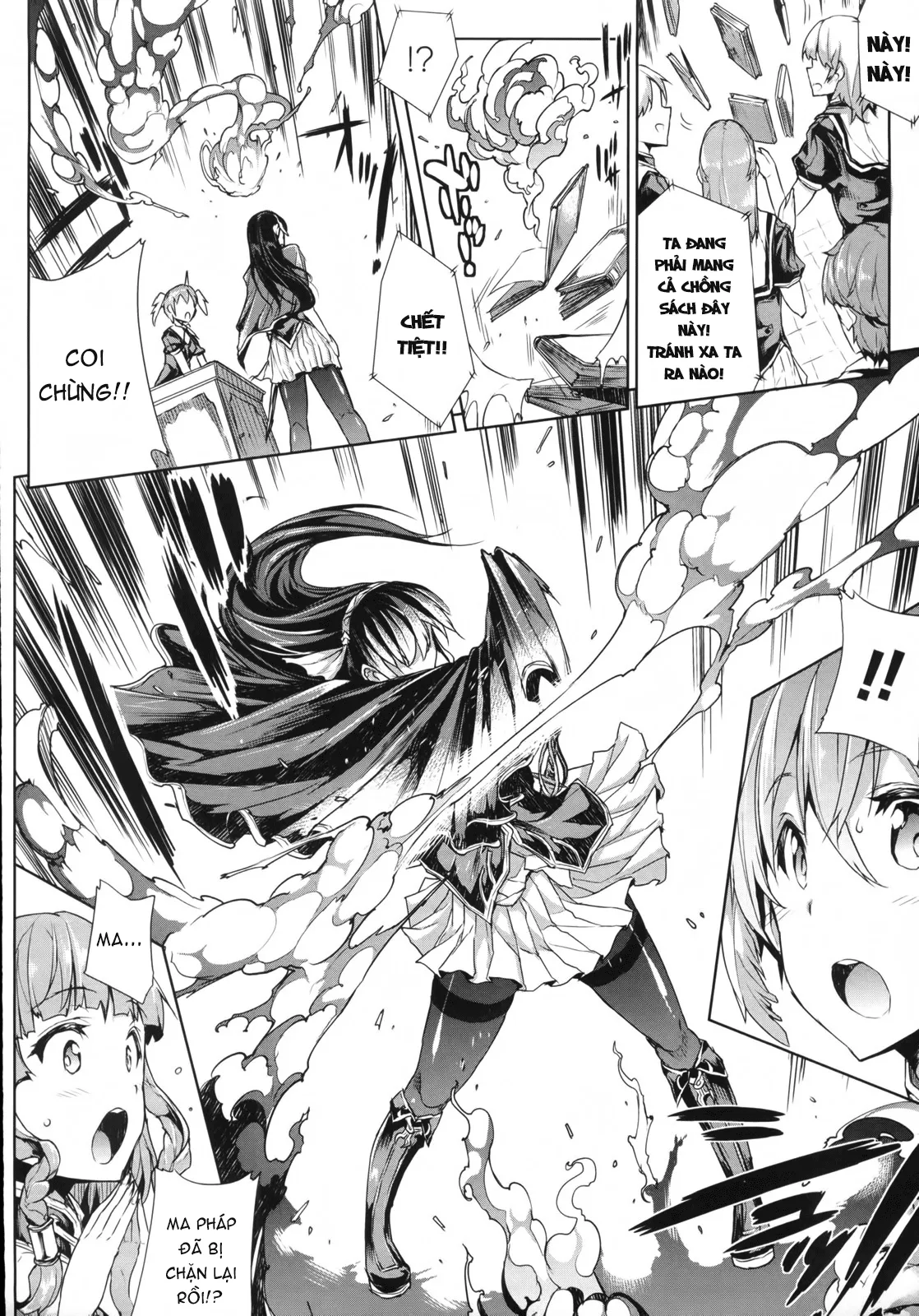 HentaiVN.net - Ảnh 5 - Shinkyoku no Grimoire [PANDRA Saga] - Chap 6