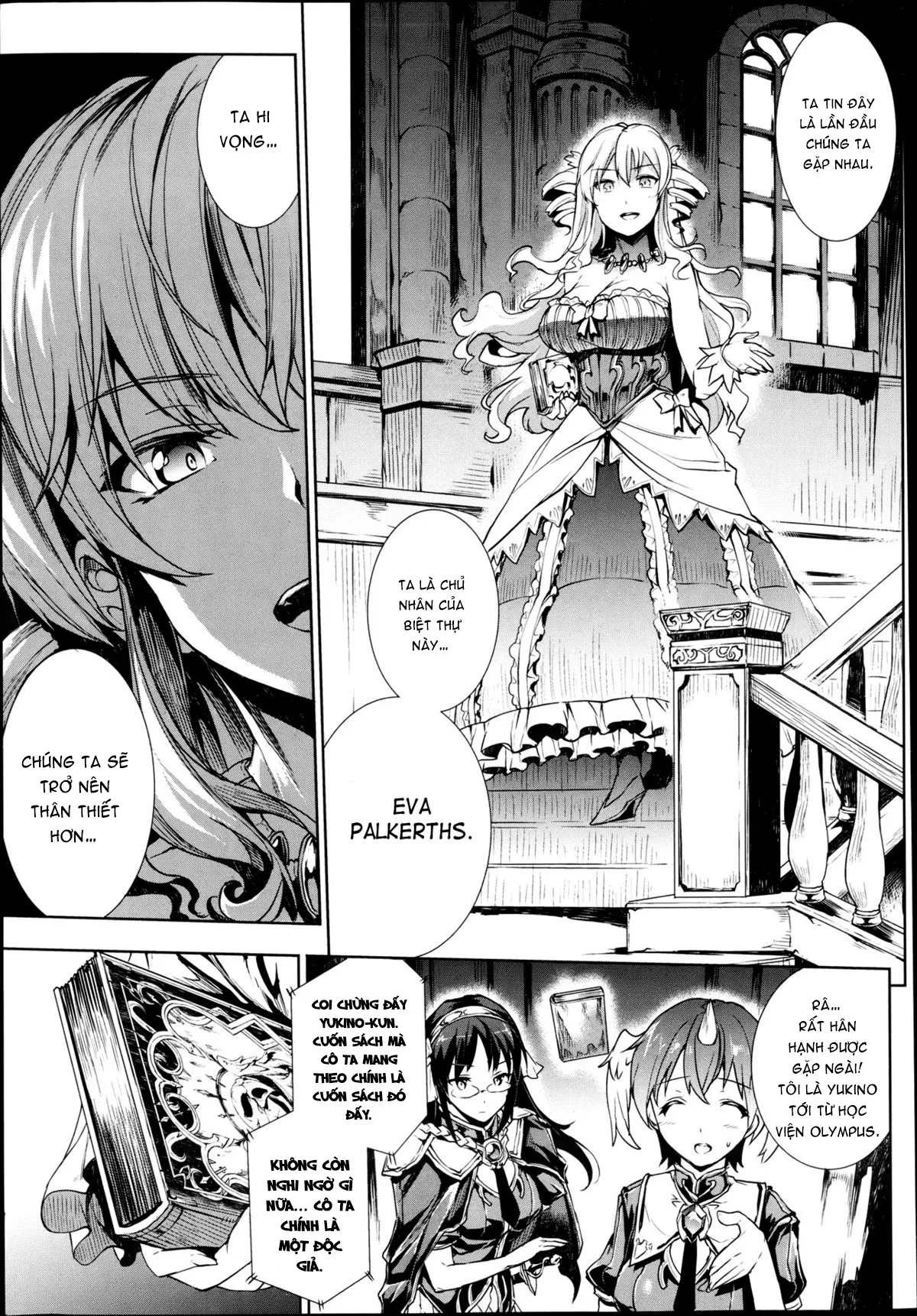HentaiVN.net - Ảnh 3 - Shinkyoku no Grimoire [PANDRA Saga] - Chap 8