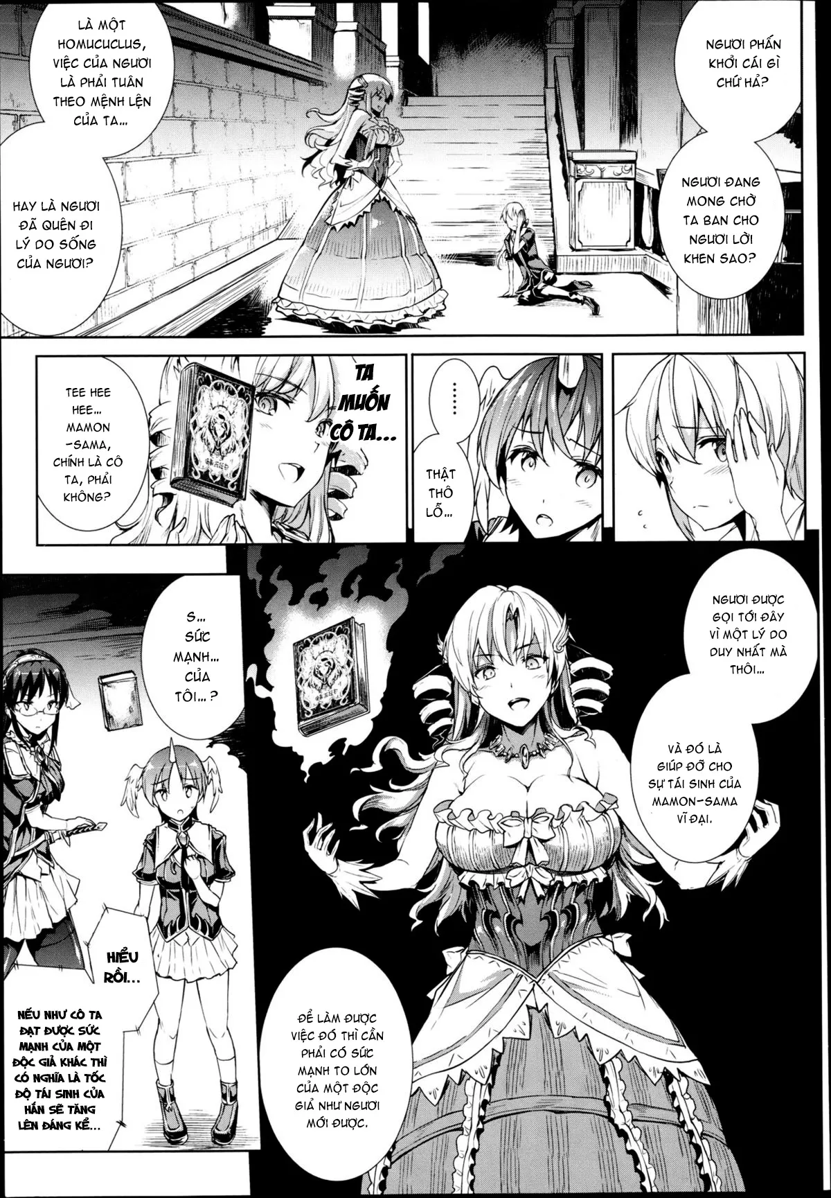 HentaiVN.net - Ảnh 5 - Shinkyoku no Grimoire [PANDRA Saga] - Chap 8