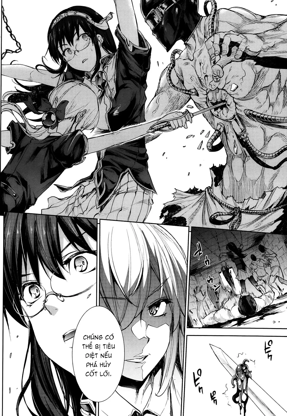 HentaiVN.net - Ảnh 4 - Shinkyoku no Grimoire [PANDRA Saga] - Chap 9