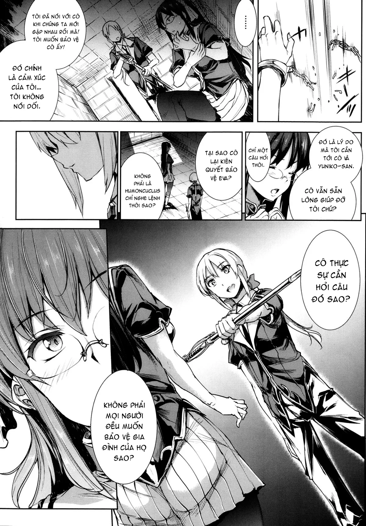 HentaiVN.net - Ảnh 7 - Shinkyoku no Grimoire [PANDRA Saga] - Chap 9