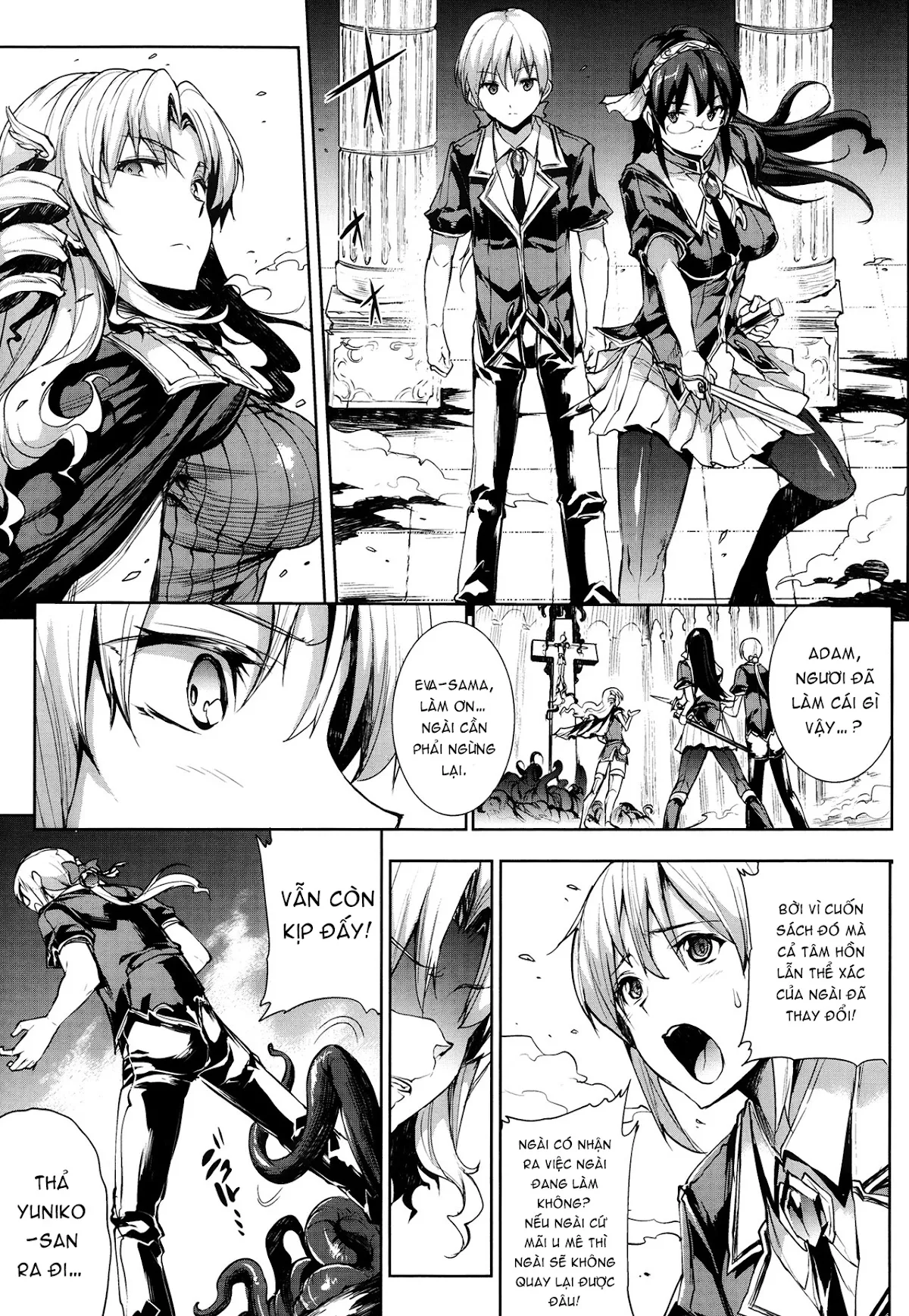 HentaiVN.net - Ảnh 9 - Shinkyoku no Grimoire [PANDRA Saga] - Chap 9