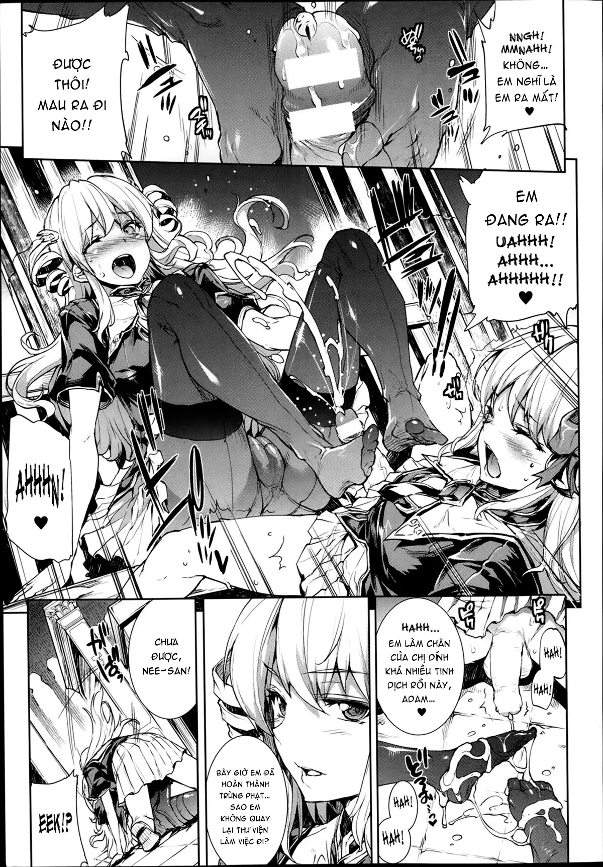 HentaiVN.net - Ảnh 7 - Shinkyoku no Grimoire [PANDRA Saga] - Chap 11