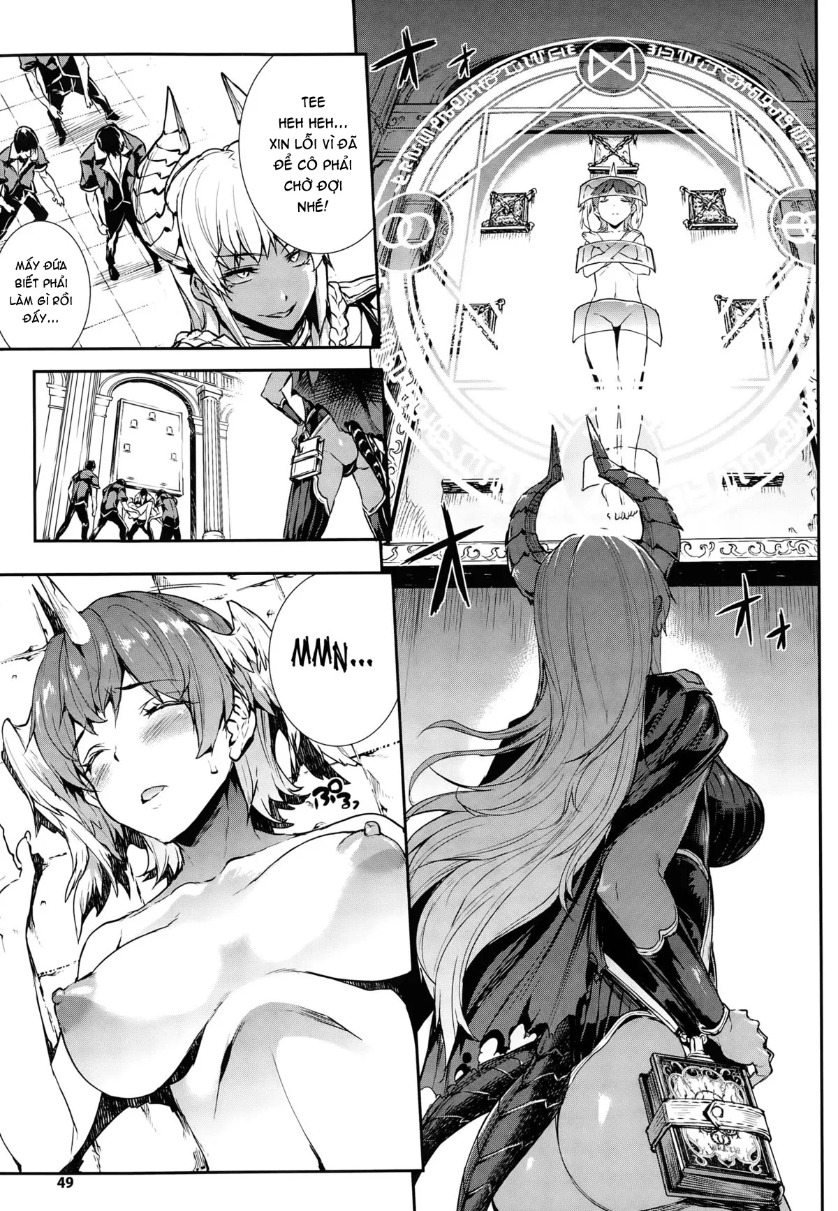HentaiVN.net - Ảnh 7 - Shinkyoku no Grimoire [PANDRA Saga] - Chap 16