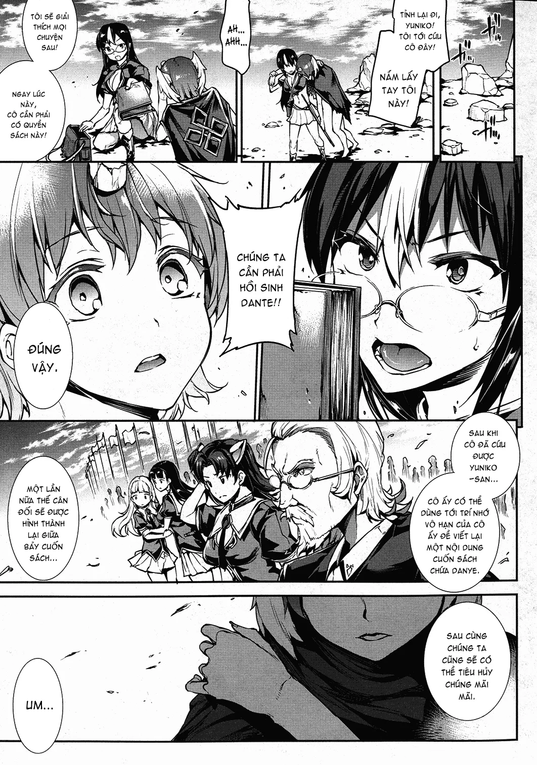 HentaiVN.net - Ảnh 27 - Shinkyoku no Grimoire [PANDRA Saga] - Chap 20