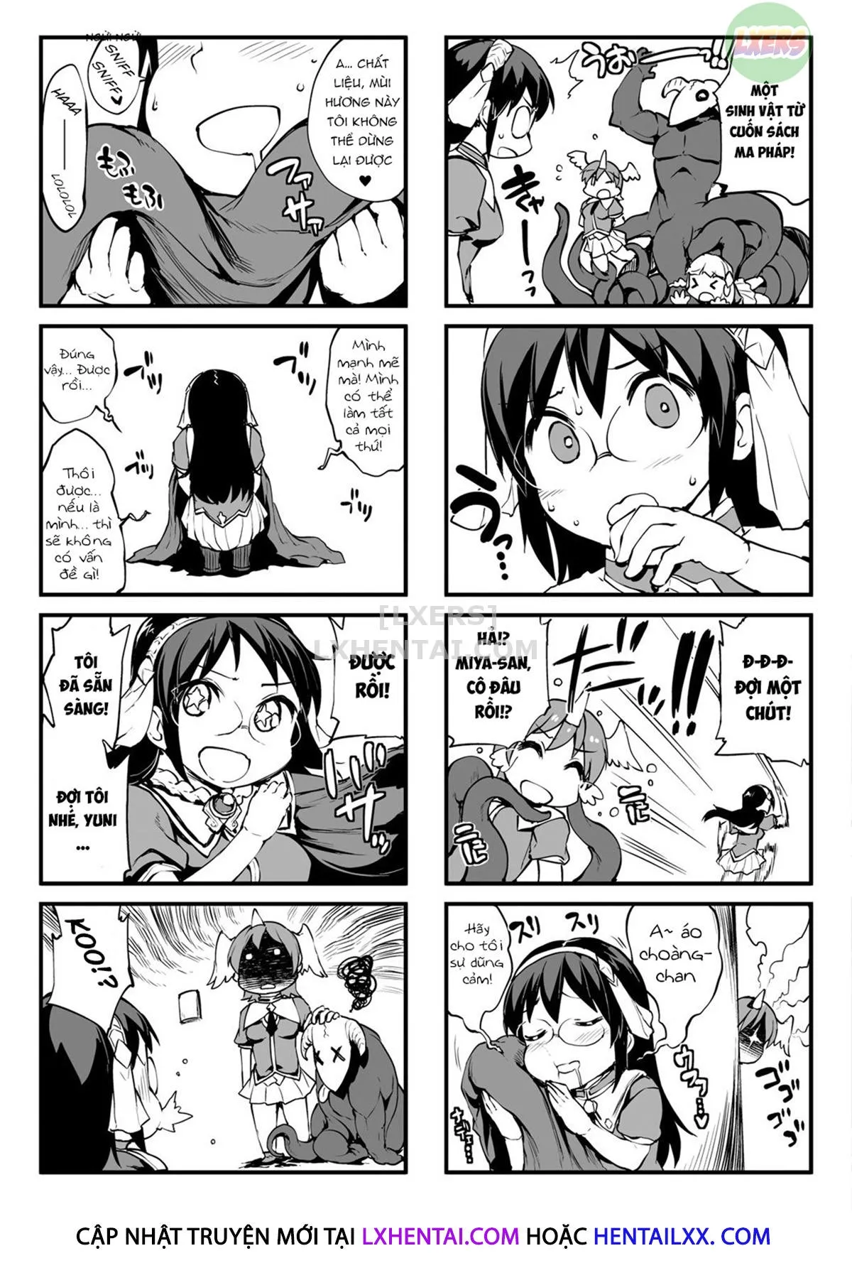 HentaiVN.net - Ảnh 5 - Shinkyoku no Grimoire [PANDRA Saga] - Chap 23