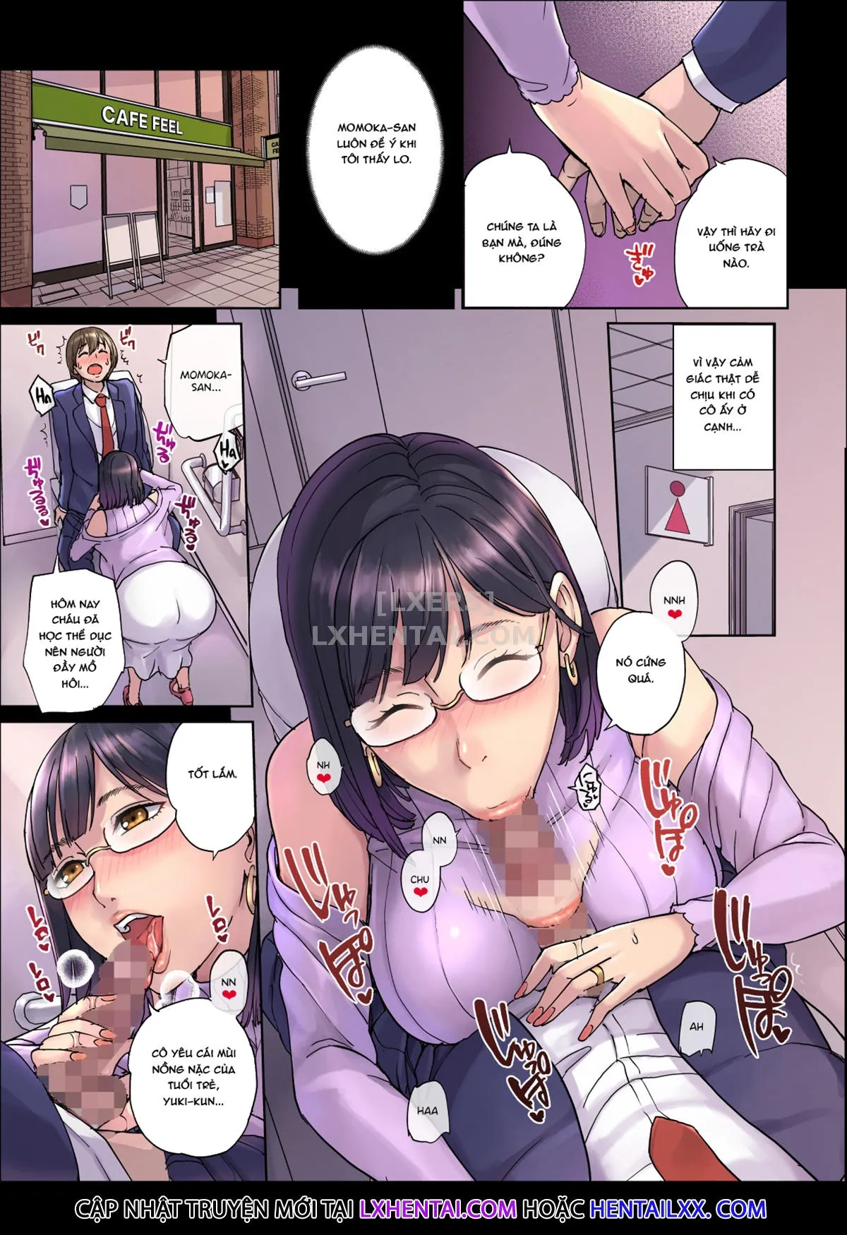 HentaiVN.net - Ảnh 10 - Kanojo no Mama wa Boku no SeFrie... [Fuck Buddies With My Girlfriend's Mom; My Girlfriend's Mama is My Sex Friend...] - Oneshot - Có che