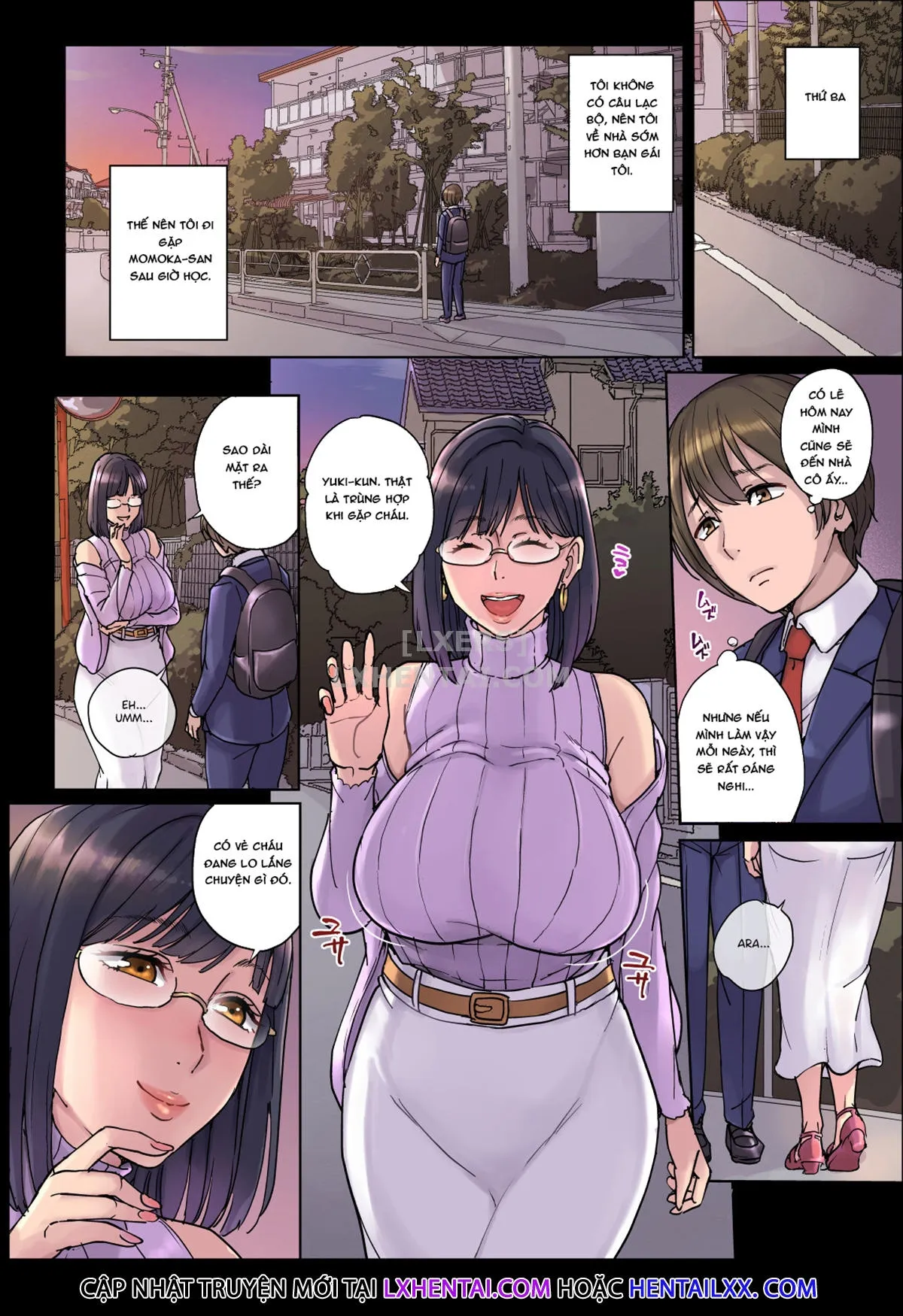 HentaiVN.net - Ảnh 9 - Kanojo no Mama wa Boku no SeFrie... [Fuck Buddies With My Girlfriend's Mom; My Girlfriend's Mama is My Sex Friend...] - Oneshot - Có che