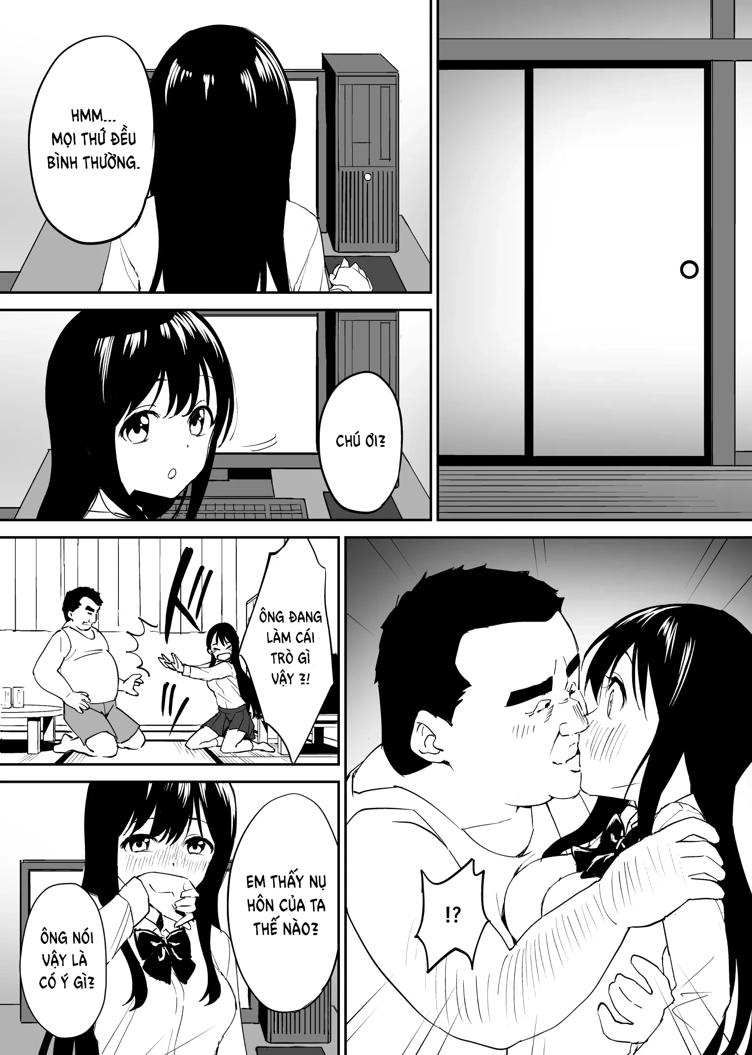 HentaiVN.net - Ảnh 15 - Kimokute Mushoku no Ojisan (Boku) ga Bishoujo JK no Shojo Manko ni Musekinin Nakadashi shitara Yorokonde Kuremashita - Oneshot