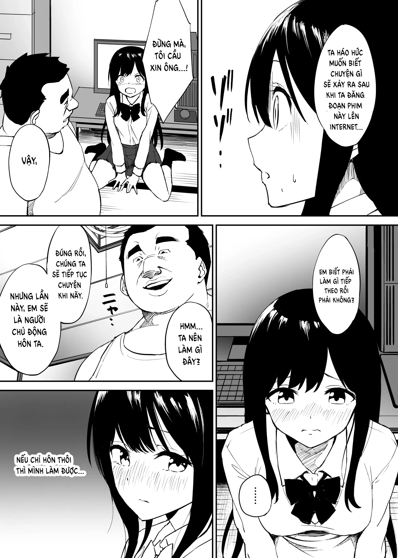 HentaiVN.net - Ảnh 17 - Kimokute Mushoku no Ojisan (Boku) ga Bishoujo JK no Shojo Manko ni Musekinin Nakadashi shitara Yorokonde Kuremashita - Oneshot