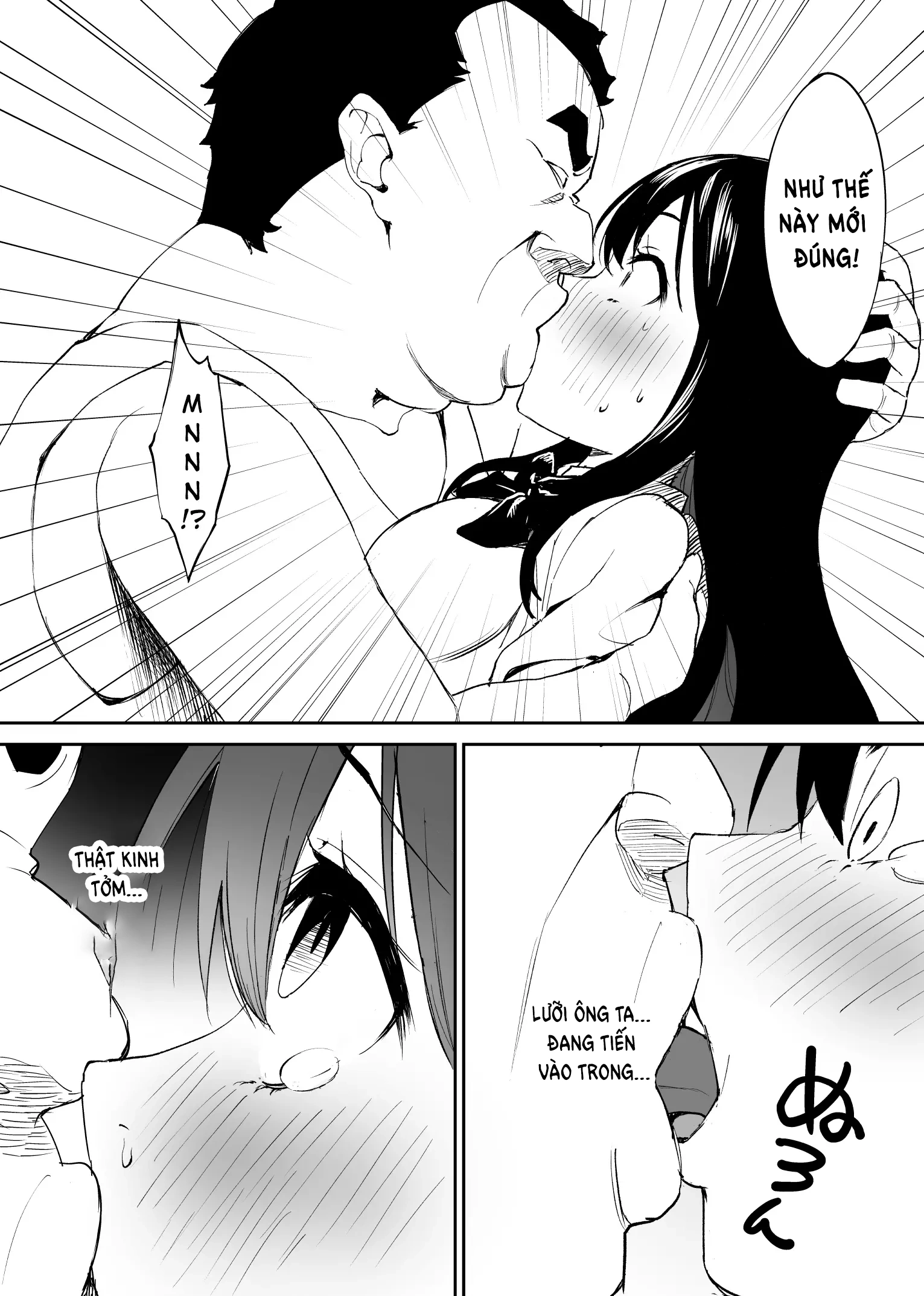 HentaiVN.net - Ảnh 19 - Kimokute Mushoku no Ojisan (Boku) ga Bishoujo JK no Shojo Manko ni Musekinin Nakadashi shitara Yorokonde Kuremashita - Oneshot