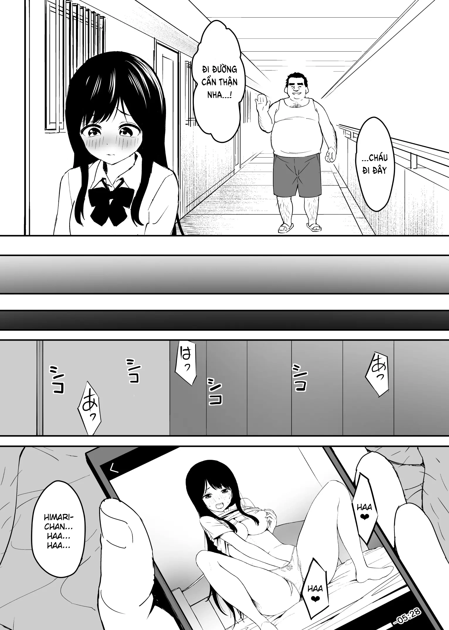 HentaiVN.net - Ảnh 9 - Kimokute Mushoku no Ojisan (Boku) ga Bishoujo JK no Shojo Manko ni Musekinin Nakadashi shitara Yorokonde Kuremashita - Oneshot