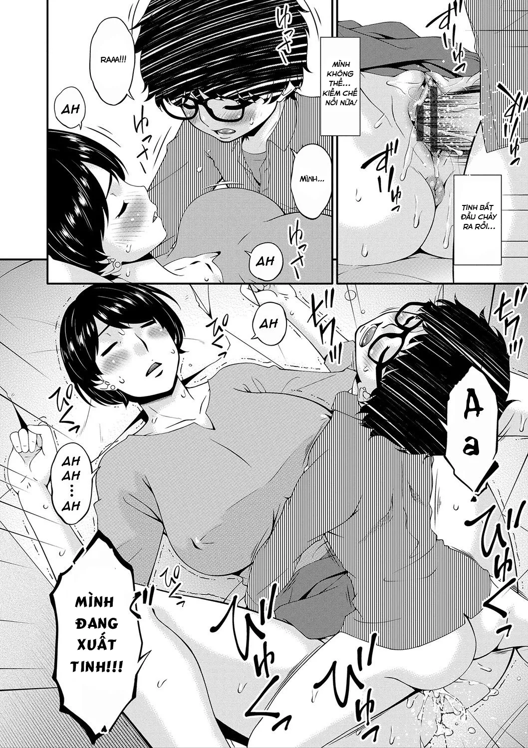 HentaiVN.net - Ảnh 10 - Ân ái cùng với mẹ [Mama Koubi; Mating with mother] - Chap 1: Ân ái cùng với mẹ