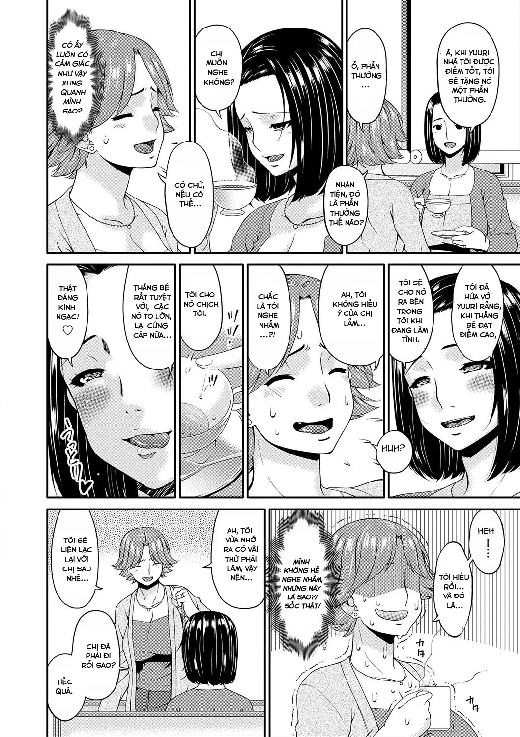 HentaiVN.net - Ảnh 3 - Ân ái cùng với mẹ [Mama Koubi; Mating with mother] - Chap 3: Phần thưởng giáo dục giới tính (khoá B)