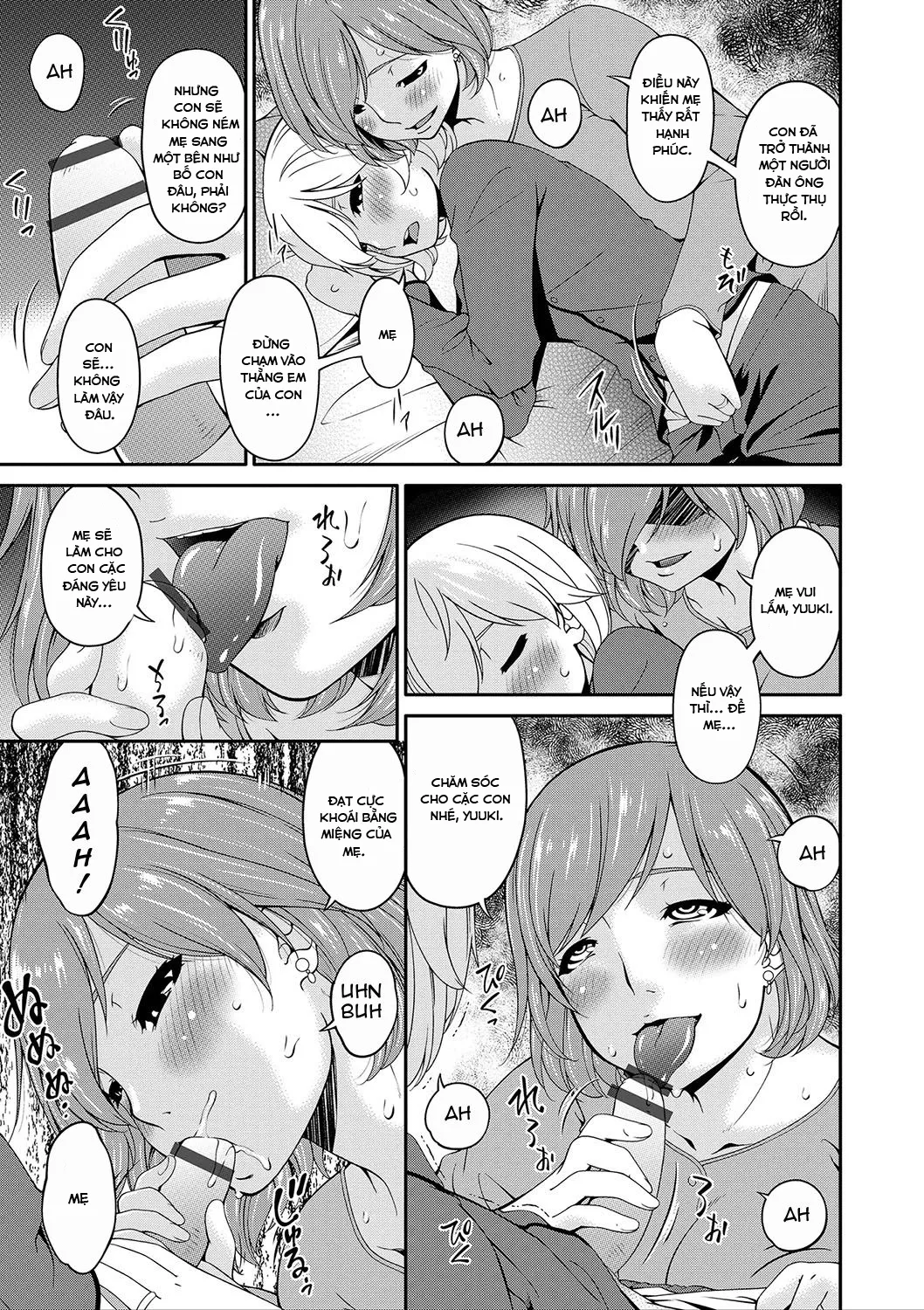 HentaiVN.net - Ảnh 6 - Ân ái cùng với mẹ [Mama Koubi; Mating with mother] - Chap 4: Mẹ và tôi